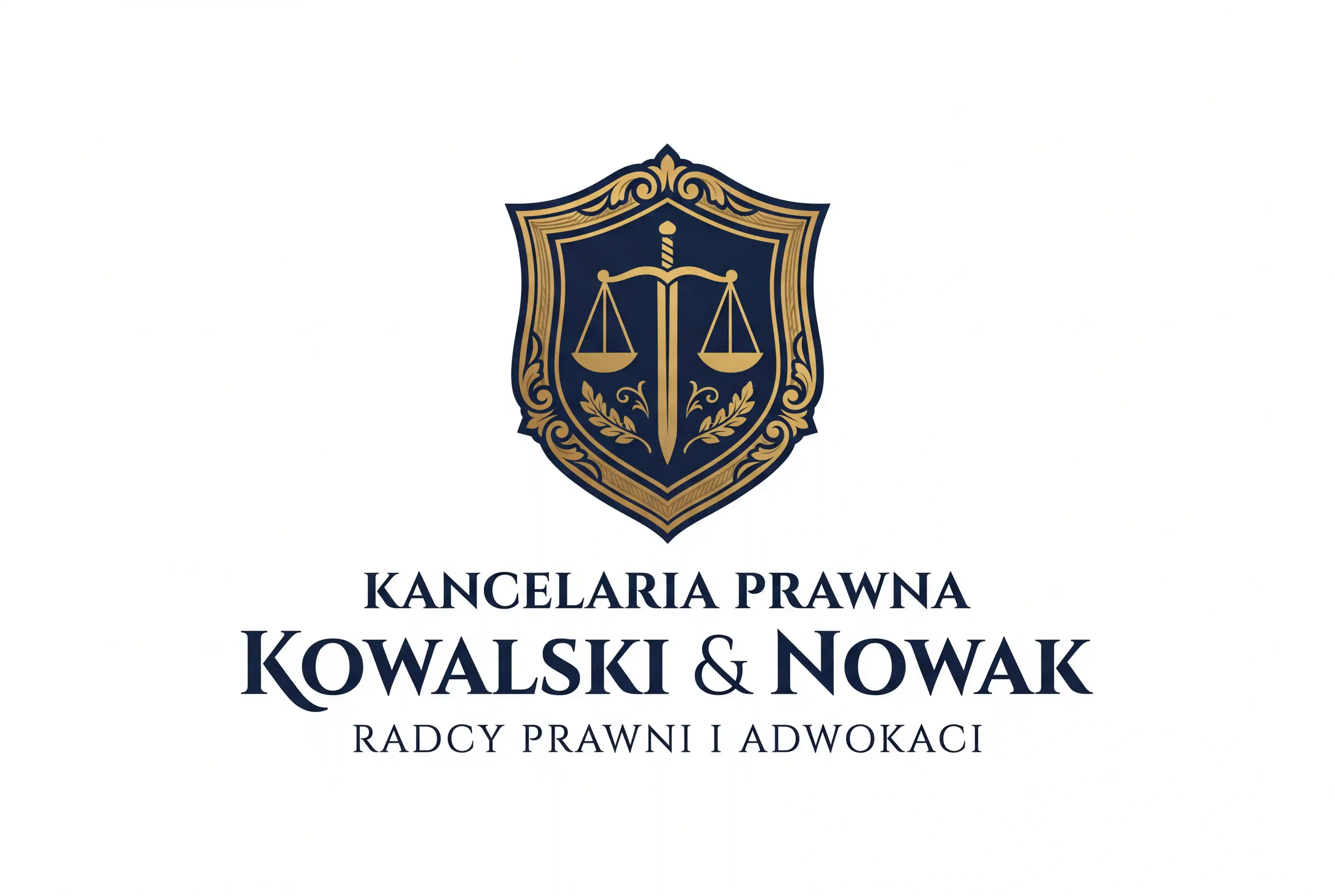Projekt logo — kancelaria prawna
